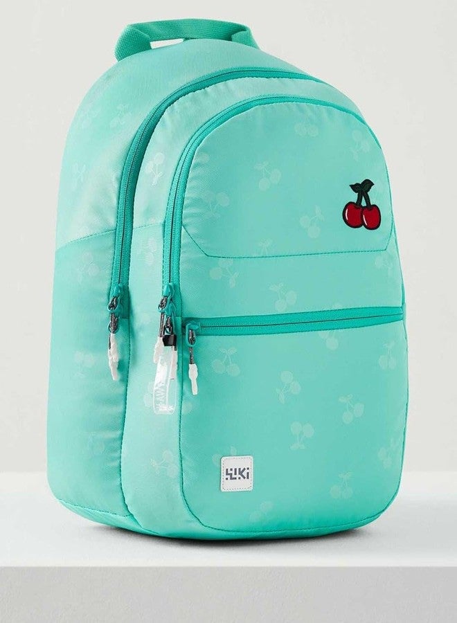 Wildcraft WIKI GIRL 1 3 Compartment Backpack 21.5 L (12981) (Cherry : Green) - Image 3